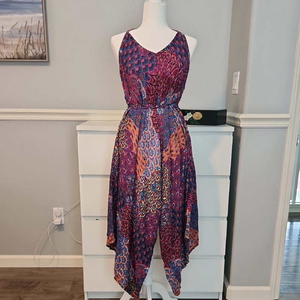 Elegant Multicolor Sleeveless Jumper